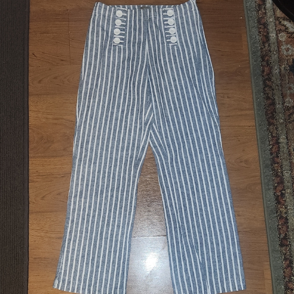 Striped Women's Trousers